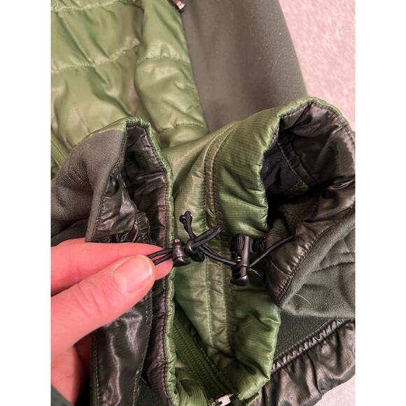 Mountain Hardwear Outdoor primaloft puffy Quilted Jacket coat Green Mens XL - Picture 10 of 10